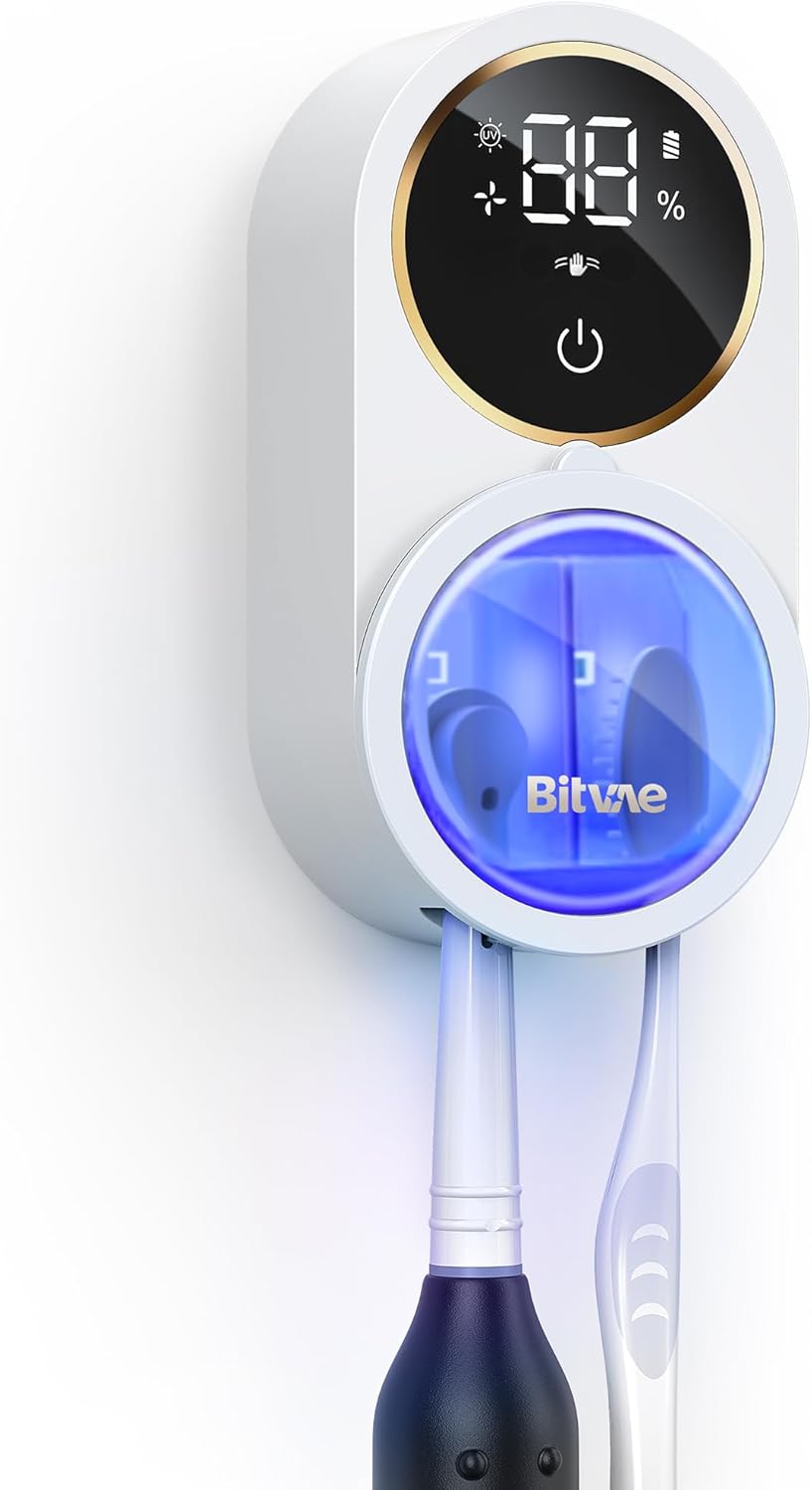 CleanAura™ UV Toothbrush Sanitizer